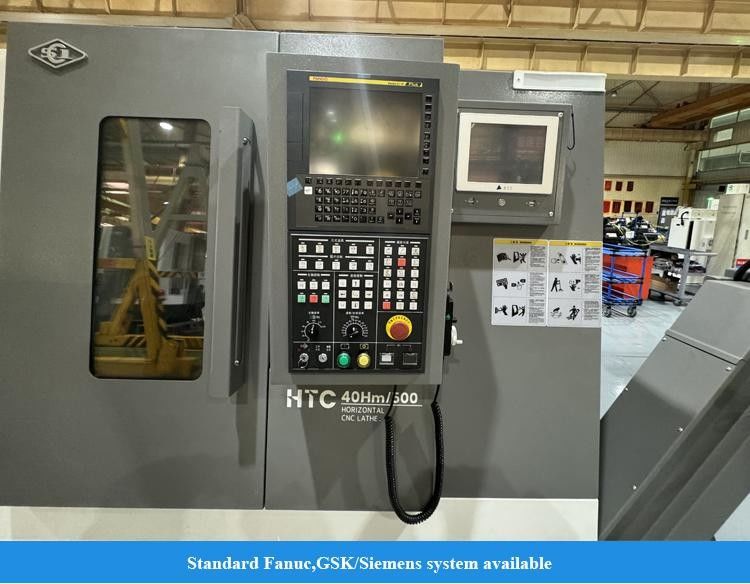 Centre de tournage CNC à longue portée HTC40Hm BMT55 Servo Power Turret Centre de tournage CNC avec axe Y