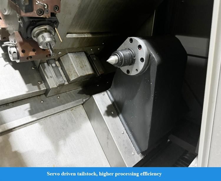 Centre de tournage CNC à longue portée HTC40Hm BMT55 Servo Power Turret Centre de tournage CNC avec axe Y