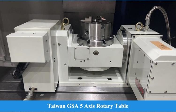 SMTCL 10000 tours par minute FANUC CNC Centre d'usinage vertical VMC850Q Machine de fraisage CNC avec 4ème tourne-disque