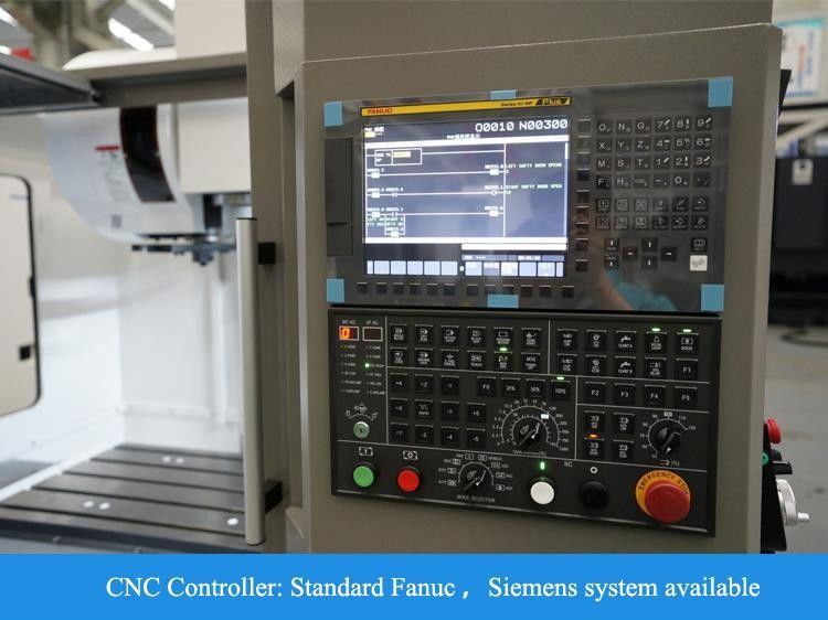 SMTCL 10000 tours par minute FANUC CNC Centre d'usinage vertical VMC850Q Machine de fraisage CNC avec 4ème tourne-disque