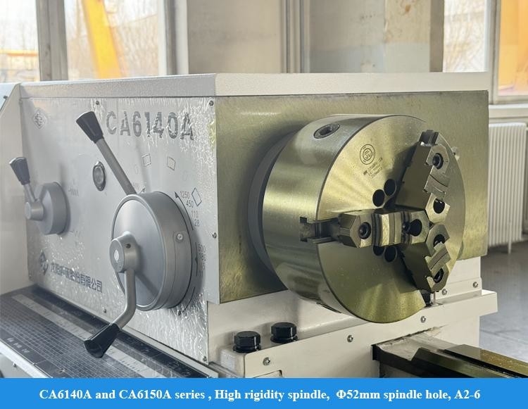 La machine à tourner horizontale SMTCL 1.5m tourne CA6140 CA6150 tourne manuel moteur