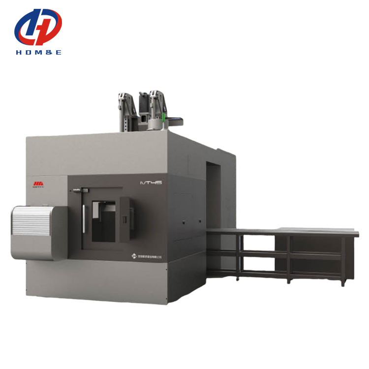 Chaîne de production automatisée de tournage CNC inverse verticale IVT45