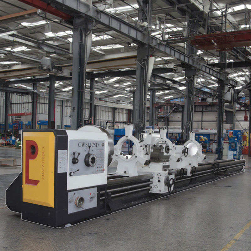 Tour à métaux manuel robuste 10M CW61100D Largeur du banc 755mm Tour parallèle robuste