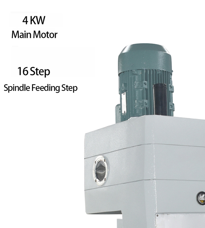 Machine de forage radiale Z3050 Alimentation manuelle Changement de vitesse hydraulique 50 mm Diamètre de forage Forage radiale