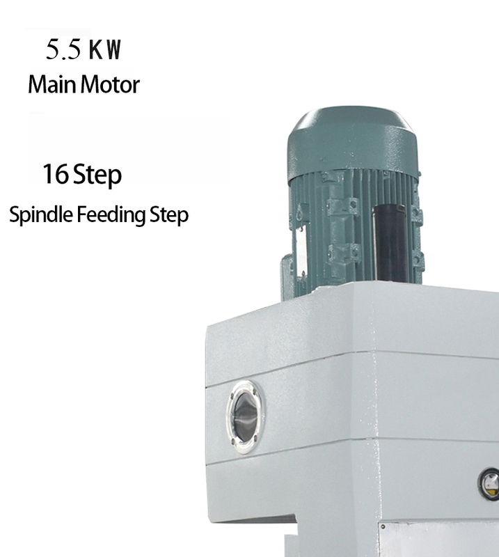 Machine de forage radiale Z3063 Alimentation manuelle Changement de vitesse hydraulique 50 mm Diamètre de forage Forage radiale