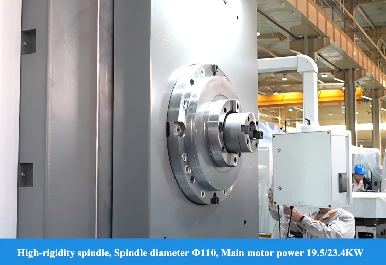La machine de fraisage horizontale SMTCL TK6511 est une machine de fraisage CNC