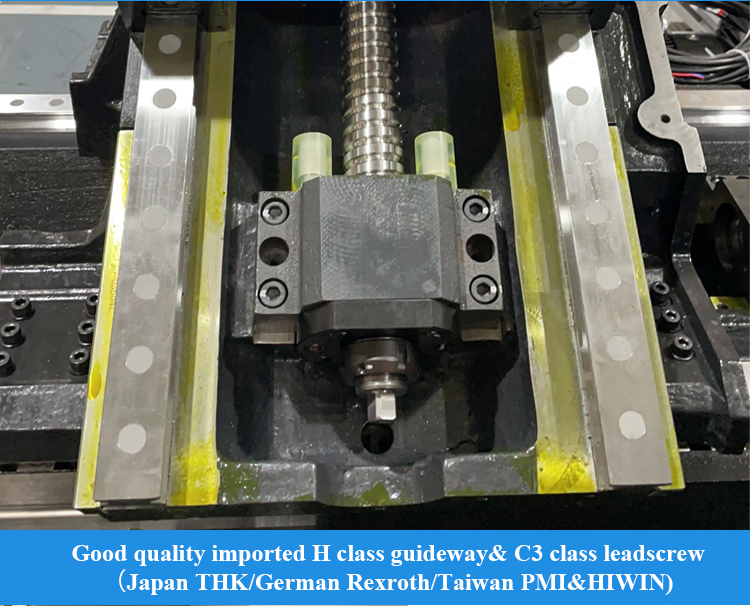 Tour horizontal CNC à lit incliné à 45 degrés, 3000 tr/min, tours à métaux T4C