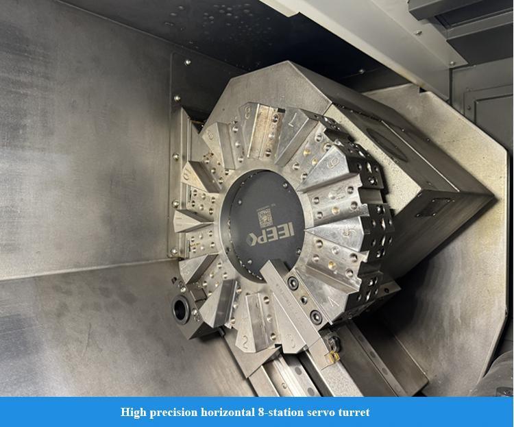 Tour à commande numérique à banc incliné pour le travail des métaux T1/500 TURN robuste