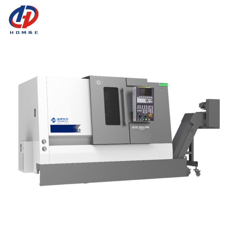 Ligne de rail à grande vitesse horizontale de machine de tour de commande numérique par ordinateur de lit de pente de G45L