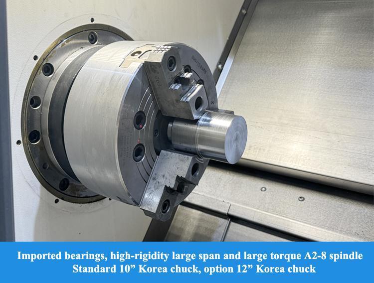 SMTCL HTC40S High Rigidity Hard Rail CNC Lathe For Automotive Bearing & Engineering Parts