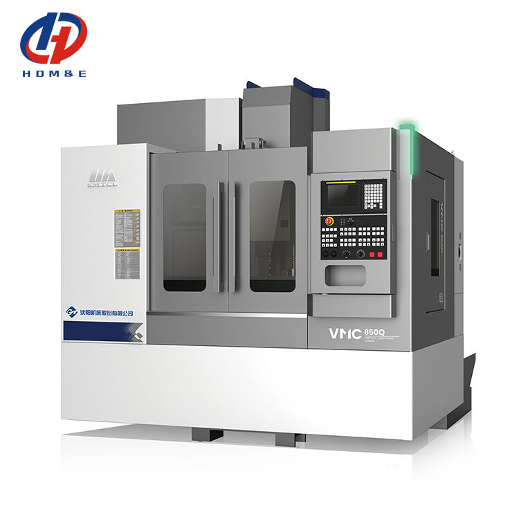 SMTCL FANUC 10000rpm Voyage de l'axe Y 550mm VMC850Q 4 axes Centre d'usinage vertical avec tourne-disque