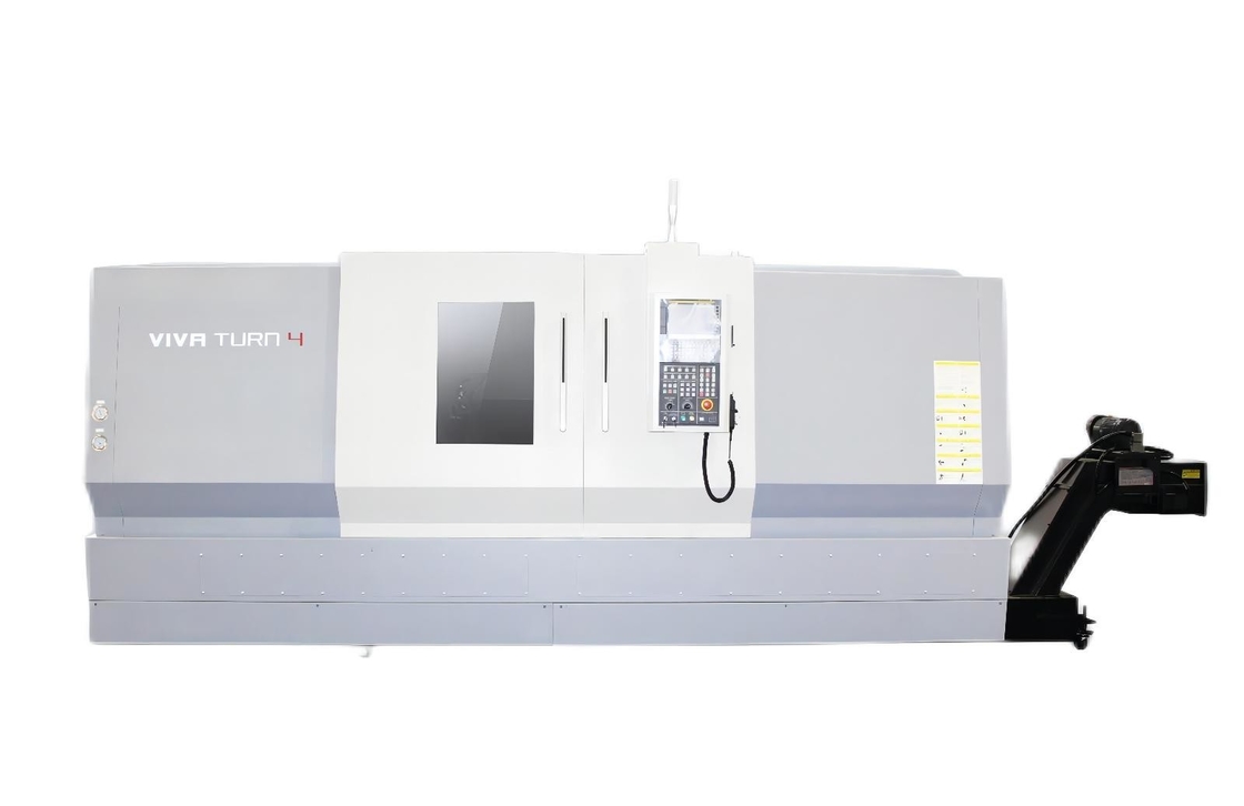 Tour horizontal incliné CNC T4S Haute rigidité 35 - 3000 tr/min Vitesse de broche