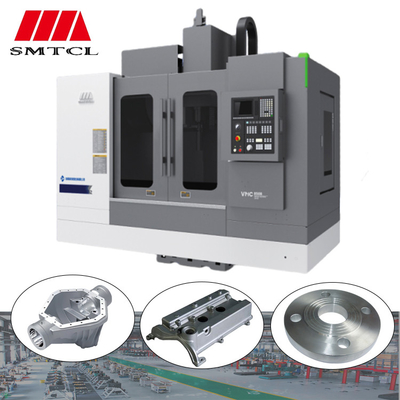 SMTCL VMC1100B Machine de fraisage CNC à 4 axes pour les métaux contrôleurs Fanuc 3 axes centre d'usinage vertical