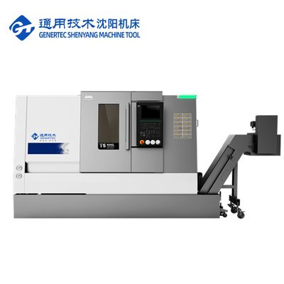 Centre de tournage CNC T5.2-500Q Usinage d'arbre de rotor de pompe Tour CNC SMTCL