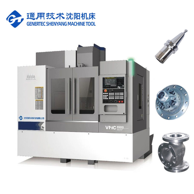 Machine de fraisage verticale CNC SMTCL VMC850Q Machine de fraisage verticale CNC VMC à trois axes Centre d'usinage CNC
