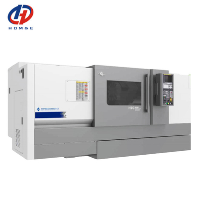 Grand tour CNC HTC40P guide coulissant rail tour Fanuc 12 Station tourelle lit incliné tour CNC