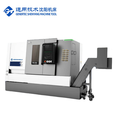 Tour combiné Fraiseuse-Tour CNC T5.2-500Q Diamètre de swing 560mm Tour CNC à banc incliné Fanuc