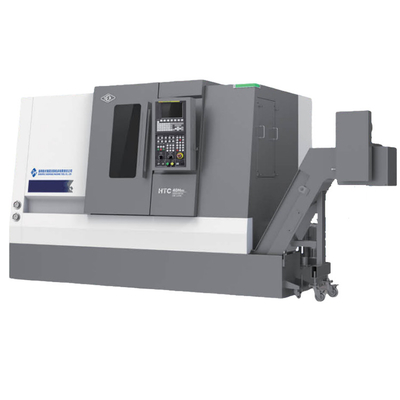 Le tour CNC à rail dur HTC40S à haute rigidité à grande portée A2-8 vitesse de fuseau 4000 r/min SMTCL tour CNC à lit incliné
