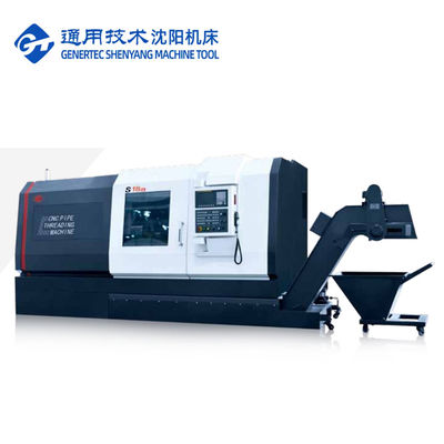 Le tour de filetage CNC de type efficace S34 tuyaux de pétrole, tuyaux et forages