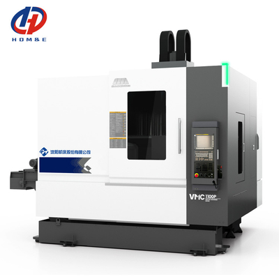 Centre d'usinage vertical VMC1100P Structure de cadre à grille à haute rigidité 4 axes Machine de fraisage CNC