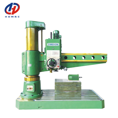 Machine de forage radiale Z3063 Alimentation manuelle Changement de vitesse hydraulique 50 mm Diamètre de forage Forage radiale